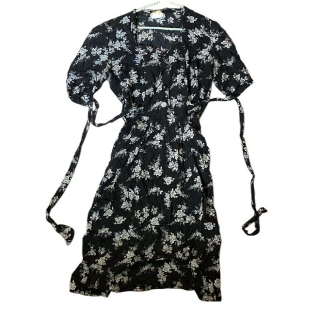 80s does 40s olive oil dress